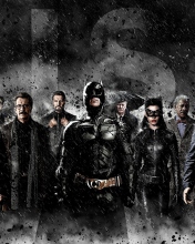 Das Batman - The Dark Knight Rises Wallpaper 176x220