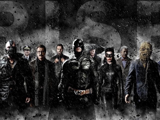 Batman - The Dark Knight Rises wallpaper 640x480