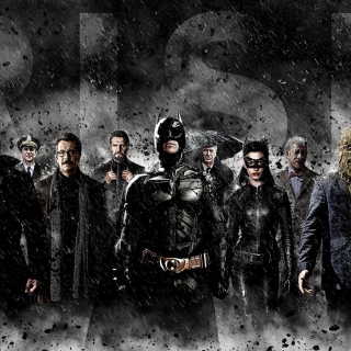 Batman - The Dark Knight Rises sfondi gratuiti per 1024x1024