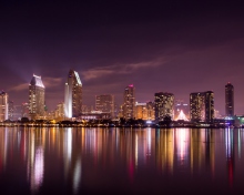 Обои San Diego Skyline 220x176
