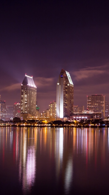 San Diego Skyline wallpaper 360x640