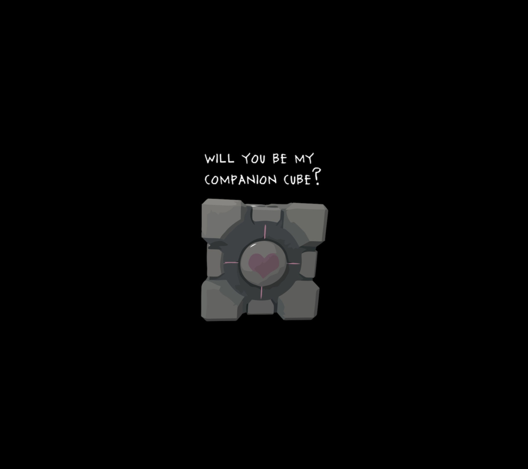 Screenshot №1 pro téma Companion Cube 1080x960