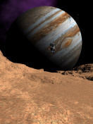 Screenshot №1 pro téma Callisto moon of Jupiter 132x176