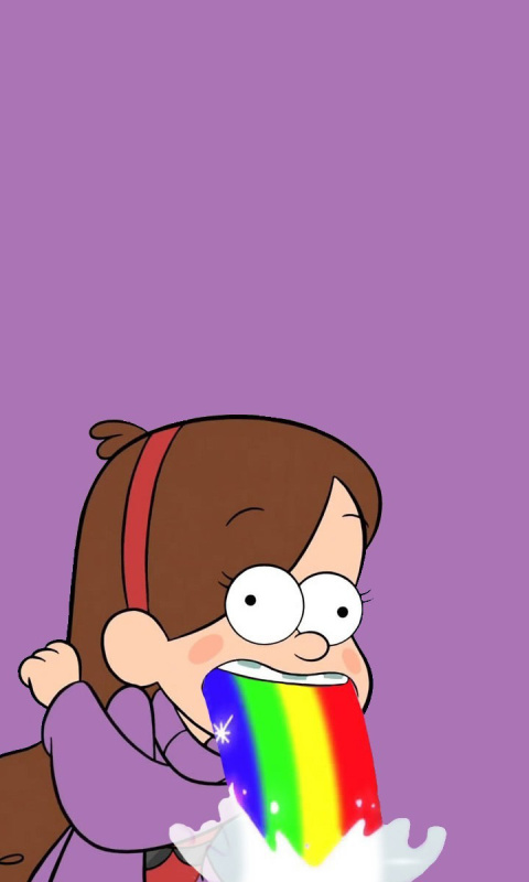Обои Mabel in Gravity Falls 480x800