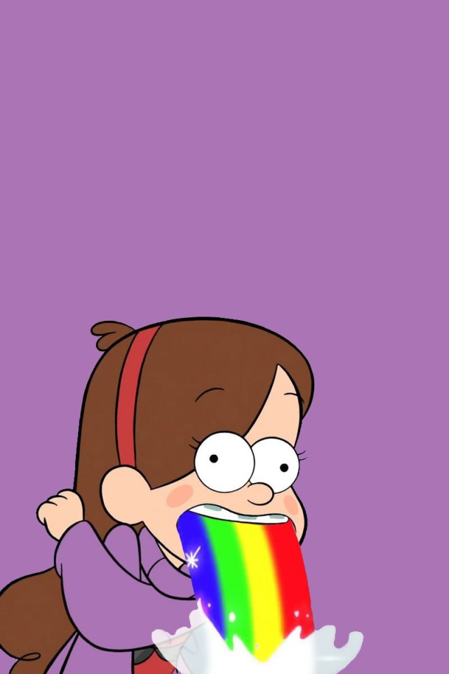 Fondo de pantalla Mabel in Gravity Falls 640x960
