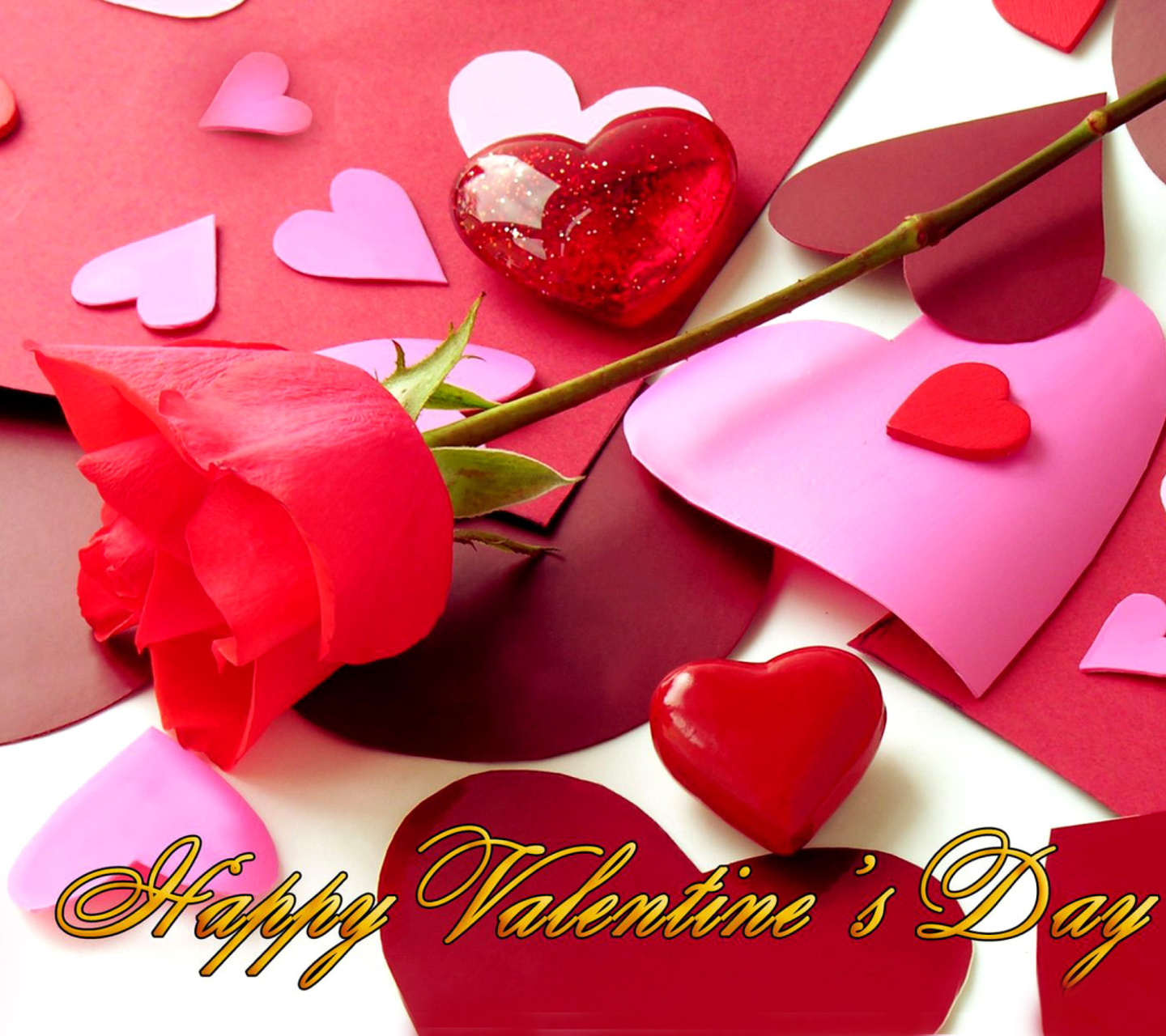 Fondo de pantalla Happy Valentines 1440x1280