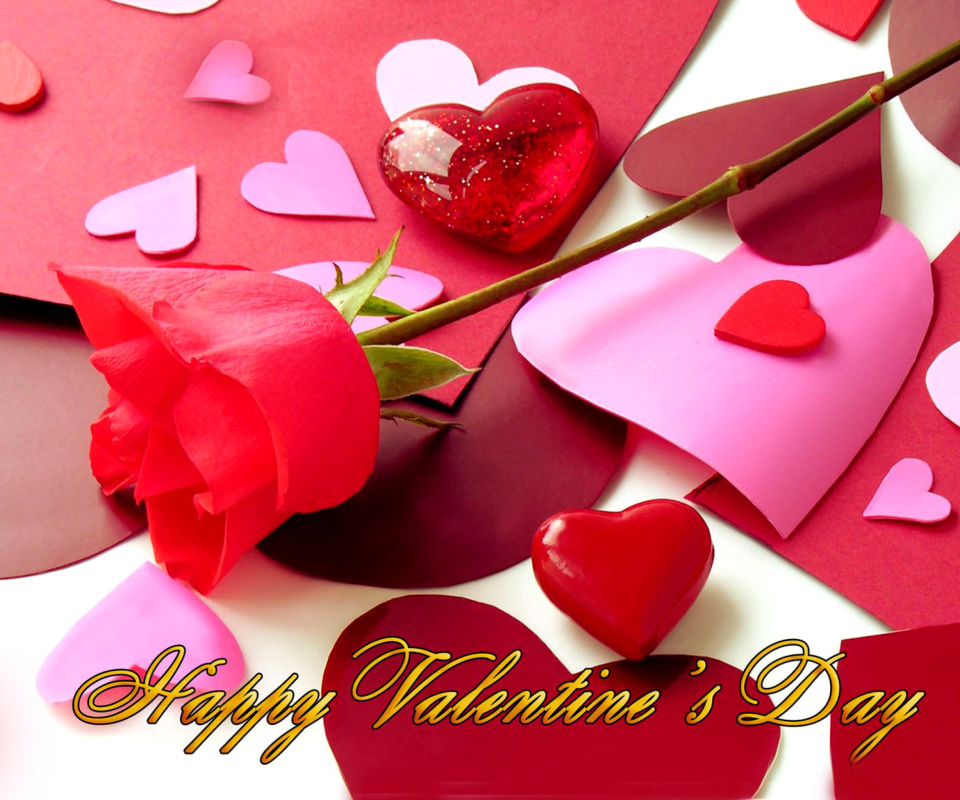 Happy Valentines wallpaper 960x800