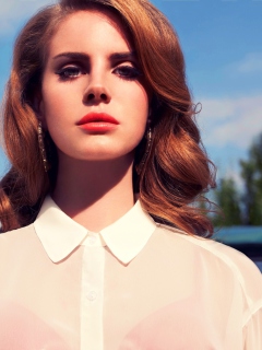 Fondo de pantalla Lana Del Rey 240x320
