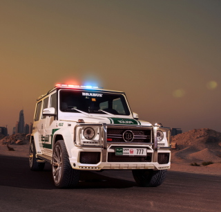 Mercedes Benz G Brabus Police Picture for iPad mini