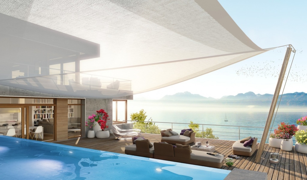 Screenshot №1 pro téma Luxury Villa with Terrace in Barbara Beach, Curacao 1024x600