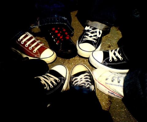 Emo Allstar Shoes screenshot #1 480x400