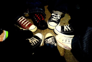 Emo Allstar Shoes Picture for Android, iPhone and iPad