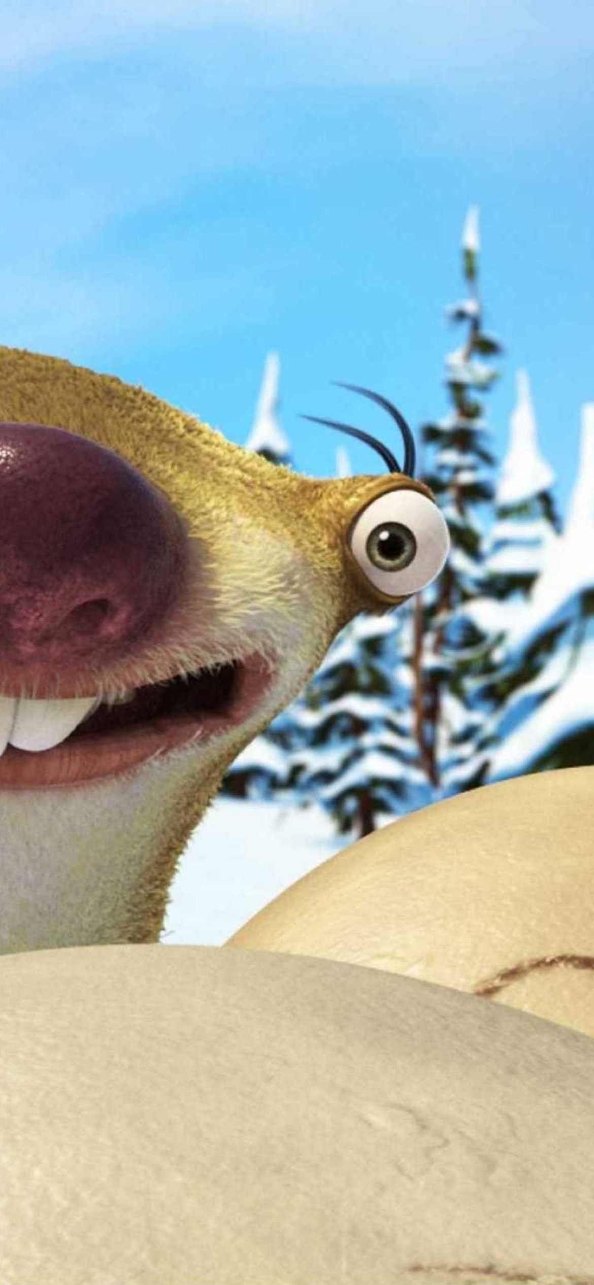 Das Sid From Ice Age Wallpaper 1170x2532