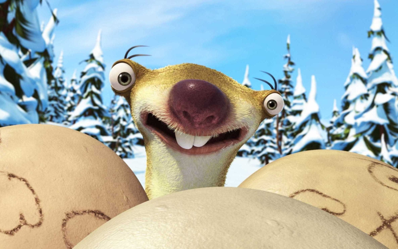 Das Sid From Ice Age Wallpaper 1280x800