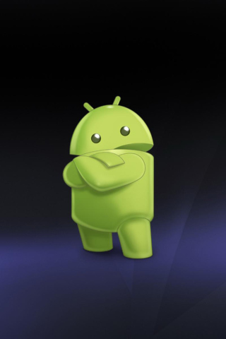 Fondo de pantalla Cool Android 320x480