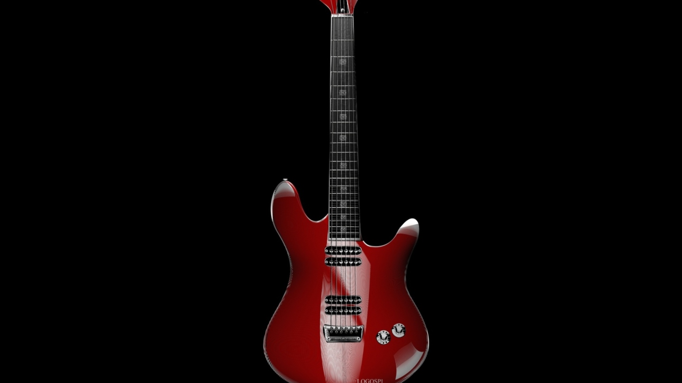 Red Guitar screenshot #1 1366x768