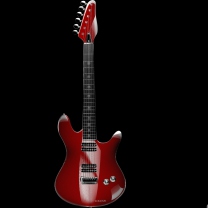 Das Red Guitar Wallpaper 208x208