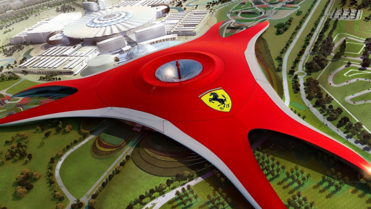 Ferrari World Abu Dhabi - Dubai wallpaper 1280x720