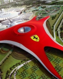 Das Ferrari World Abu Dhabi - Dubai Wallpaper 128x160