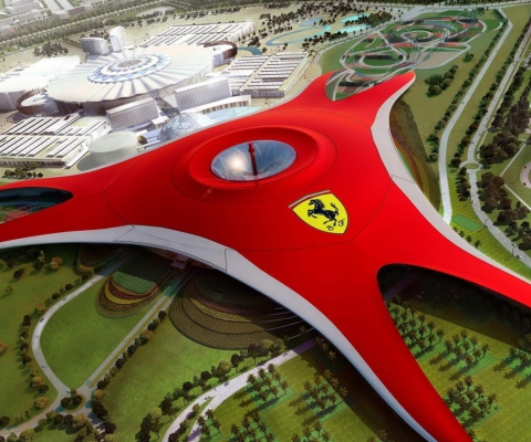 Screenshot №1 pro téma Ferrari World Abu Dhabi - Dubai 480x400