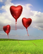 Sfondi Love Balloons 176x220