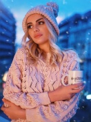Winter stylish woman screenshot #1 132x176