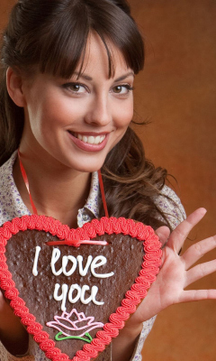 I Love You Cake screenshot #1 240x400