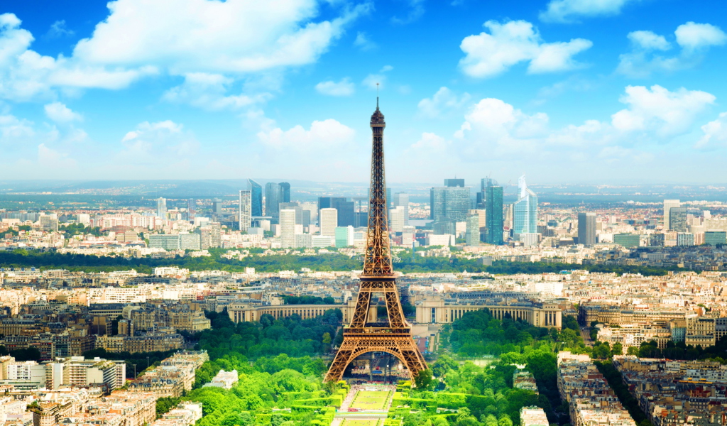 Paris In Summer - Fondos de pantalla gratis para escritorio Netbook 1024x600