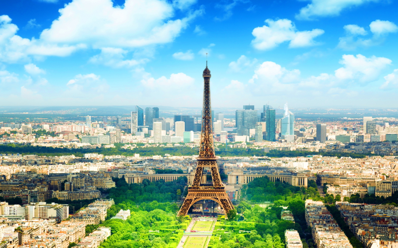 Paris In Summer wallpaper 1280x800