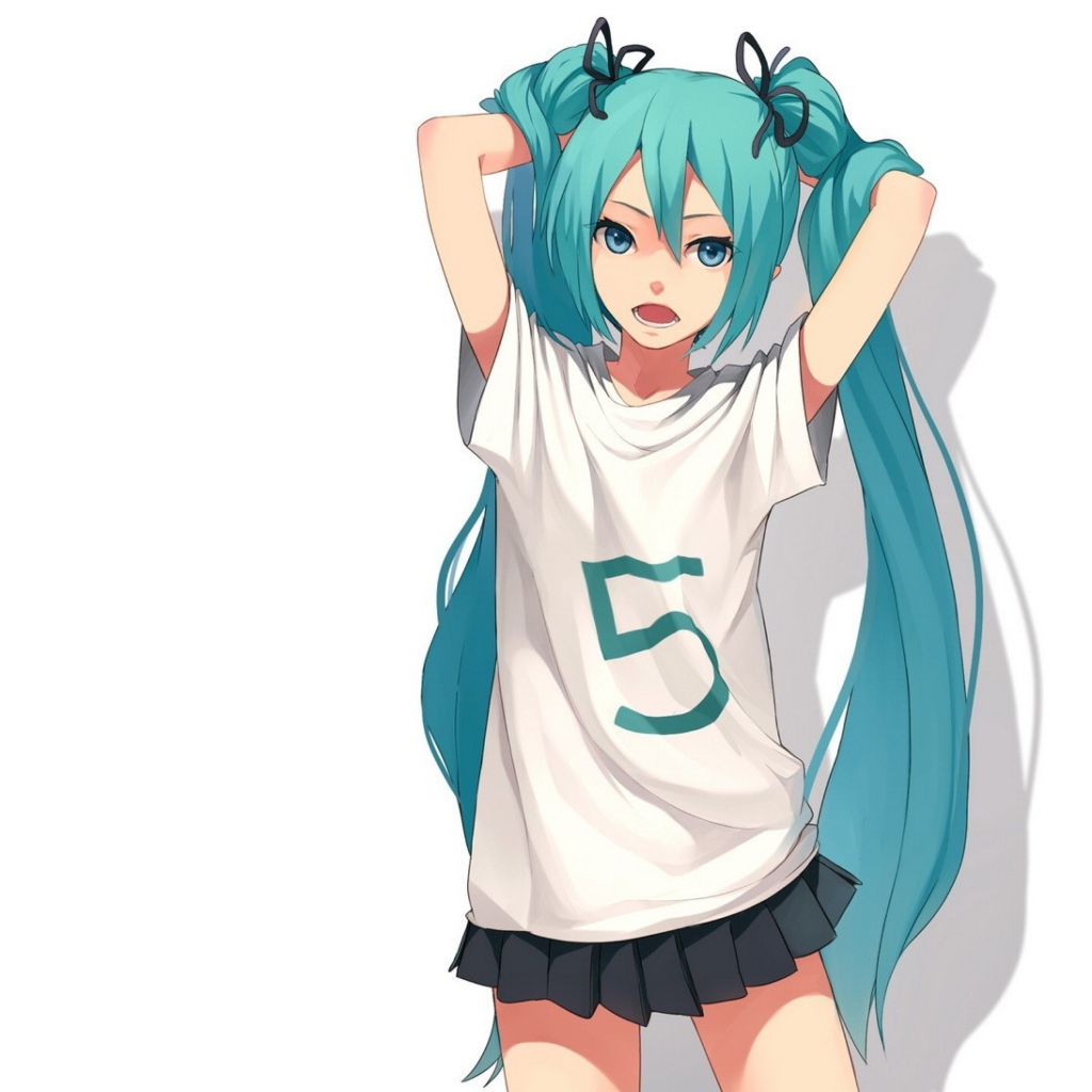 Sfondi Hatsune Miku Vocaloid 1024x1024