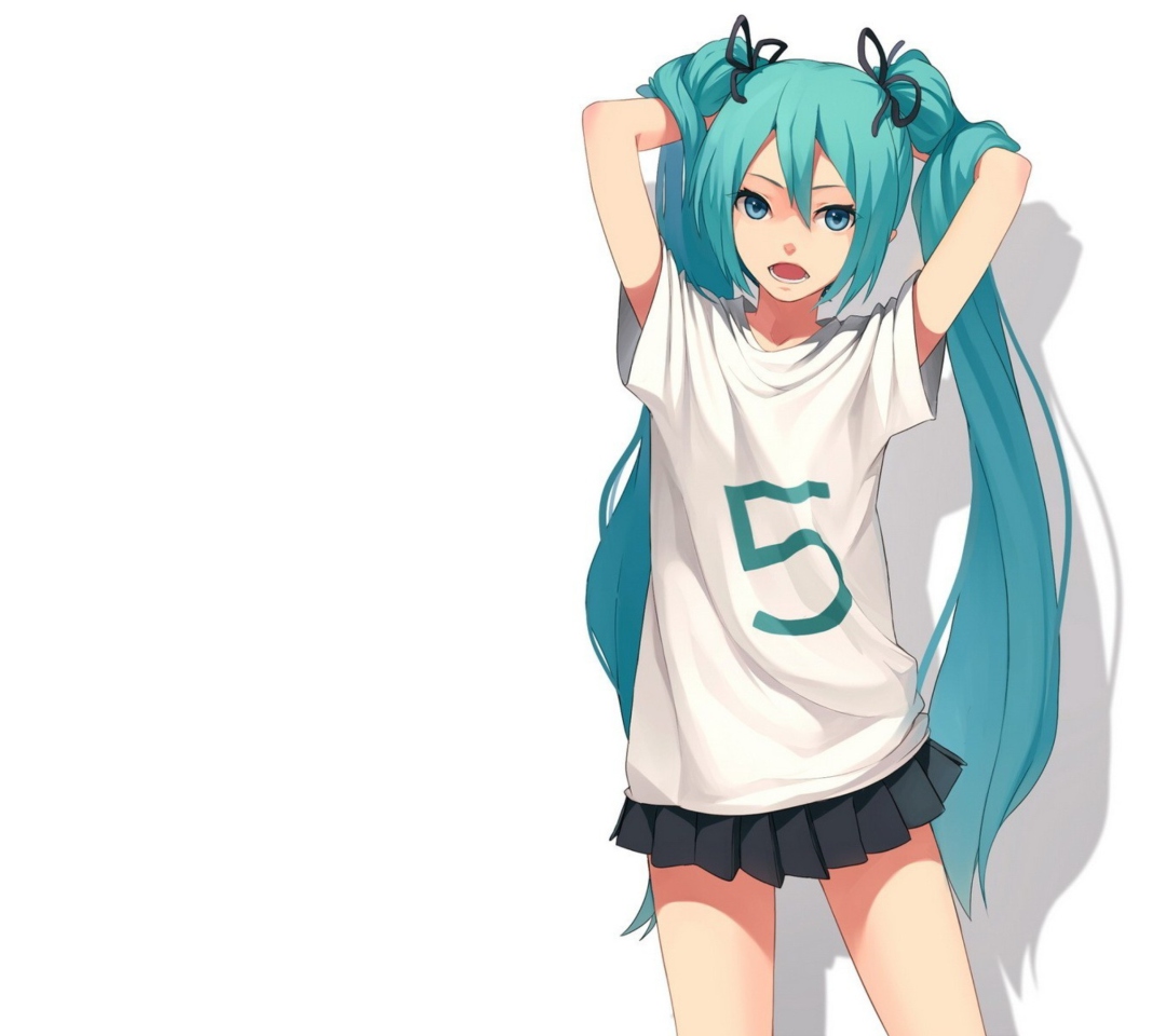 Fondo de pantalla Hatsune Miku Vocaloid 1080x960