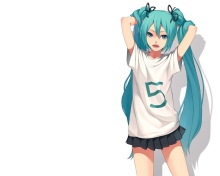 Обои Hatsune Miku Vocaloid 220x176