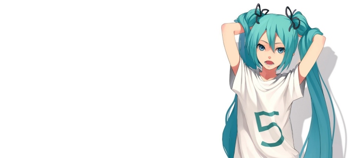Hatsune Miku Vocaloid screenshot #1 720x320