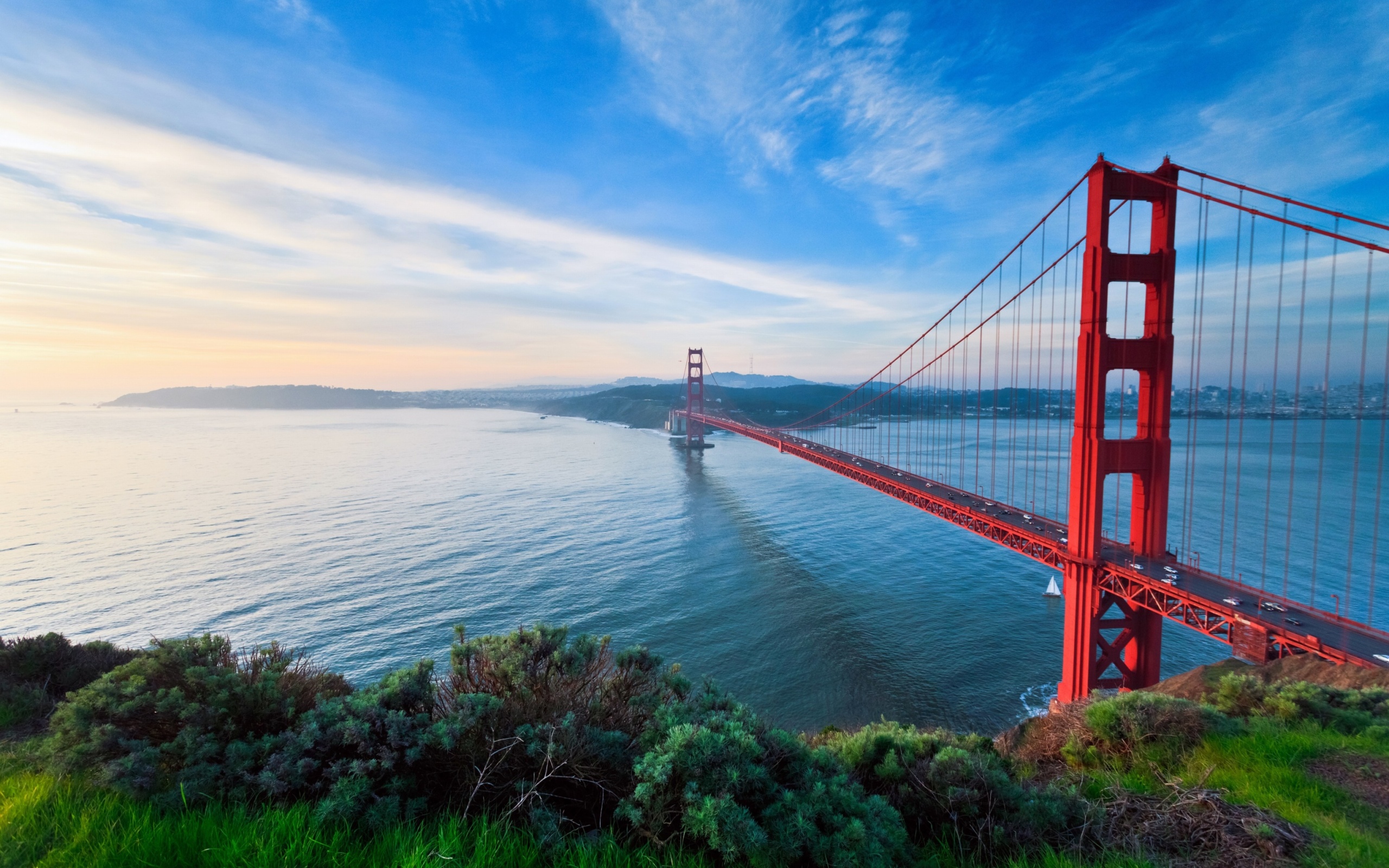 Обои San Francisco, Golden gate bridge 2560x1600