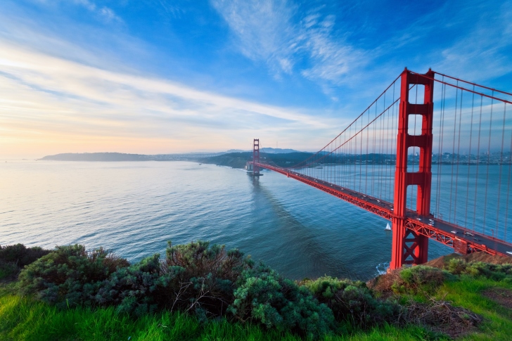 Обои San Francisco, Golden gate bridge