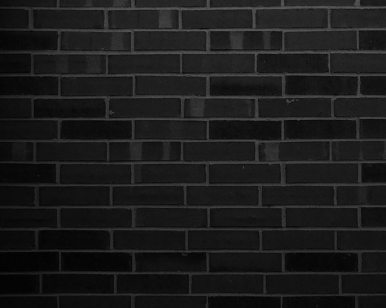 Black Brick Wall wallpaper 1280x1024