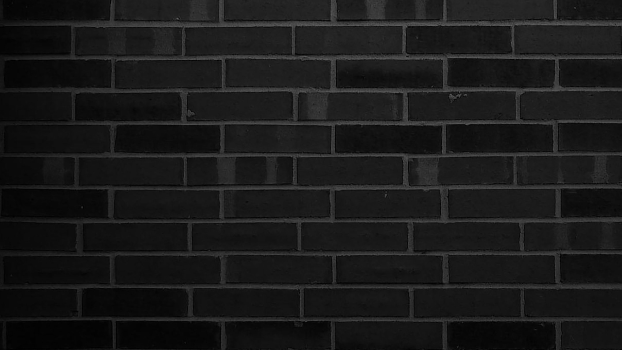 Black Brick Wall wallpaper 1280x720