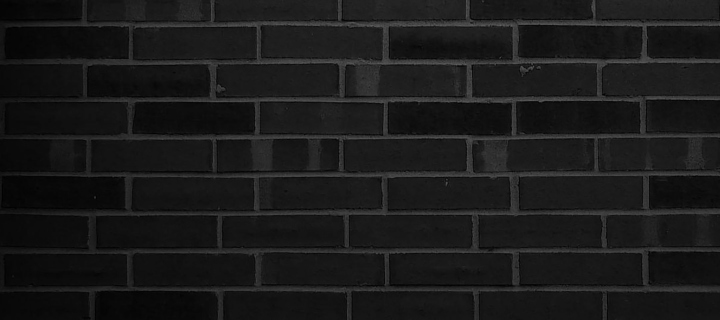 Black Brick Wall wallpaper 720x320