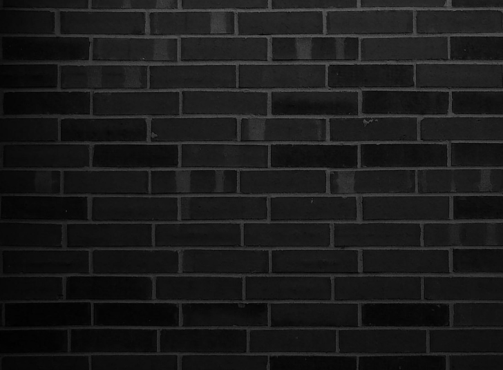 Fondo de pantalla Black Brick Wall