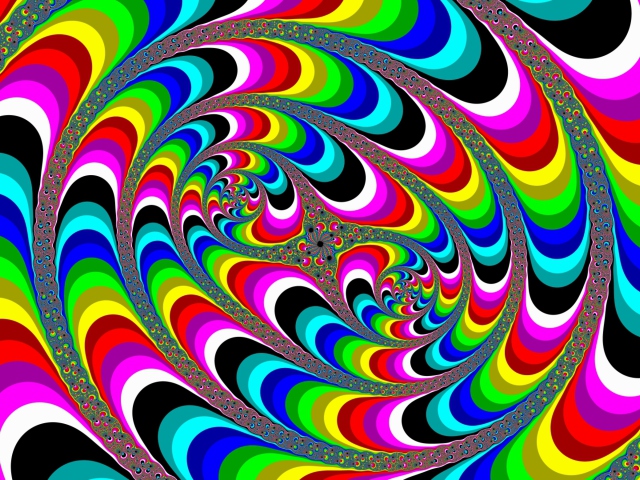 Das Colorful Stripes Wallpaper 640x480