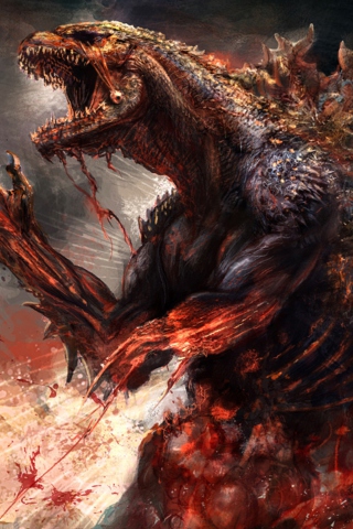 Screenshot №1 pro téma Godzilla 2014 Concept 320x480