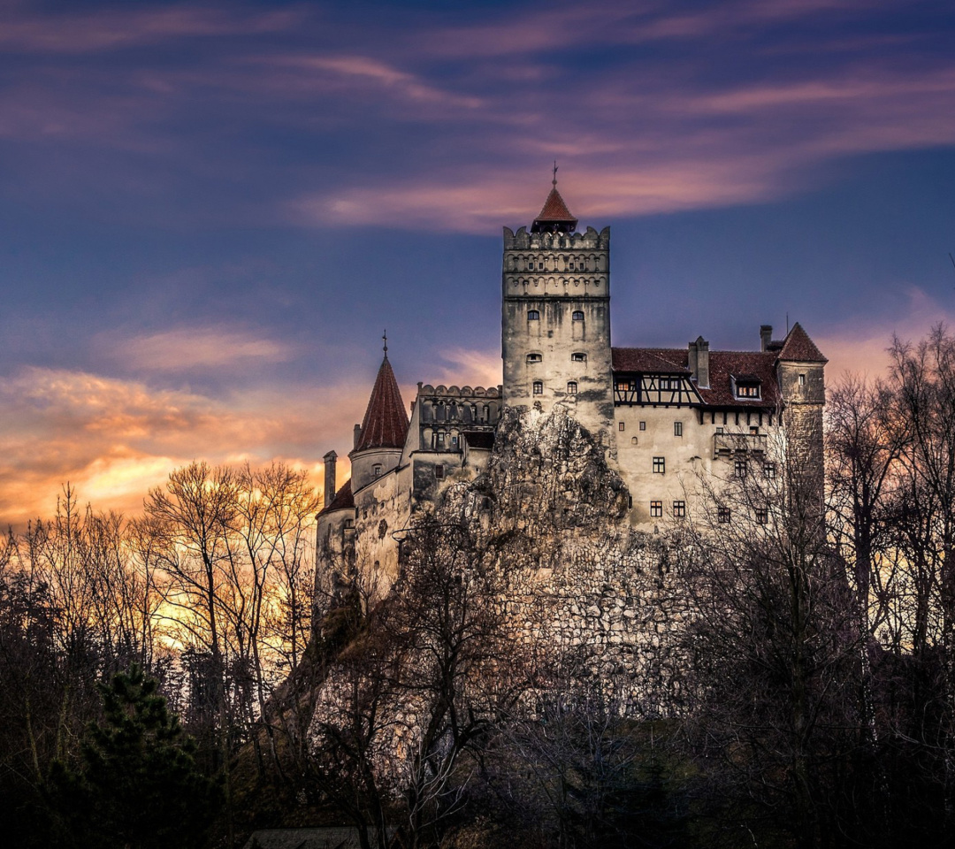 Обои Bran Castle in Romania 1080x960