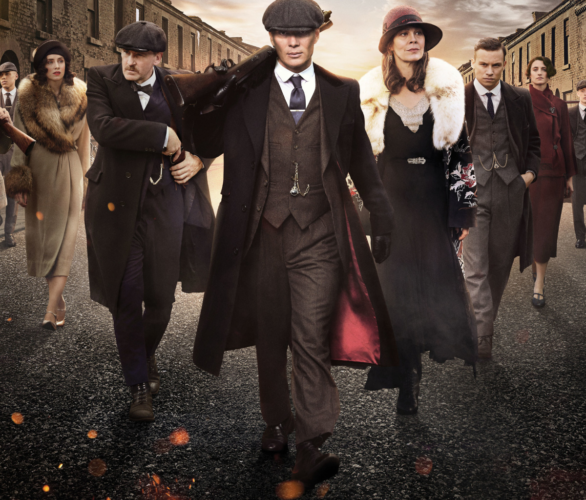 Fondo de pantalla Peaky Blinders Tv Series 1200x1024