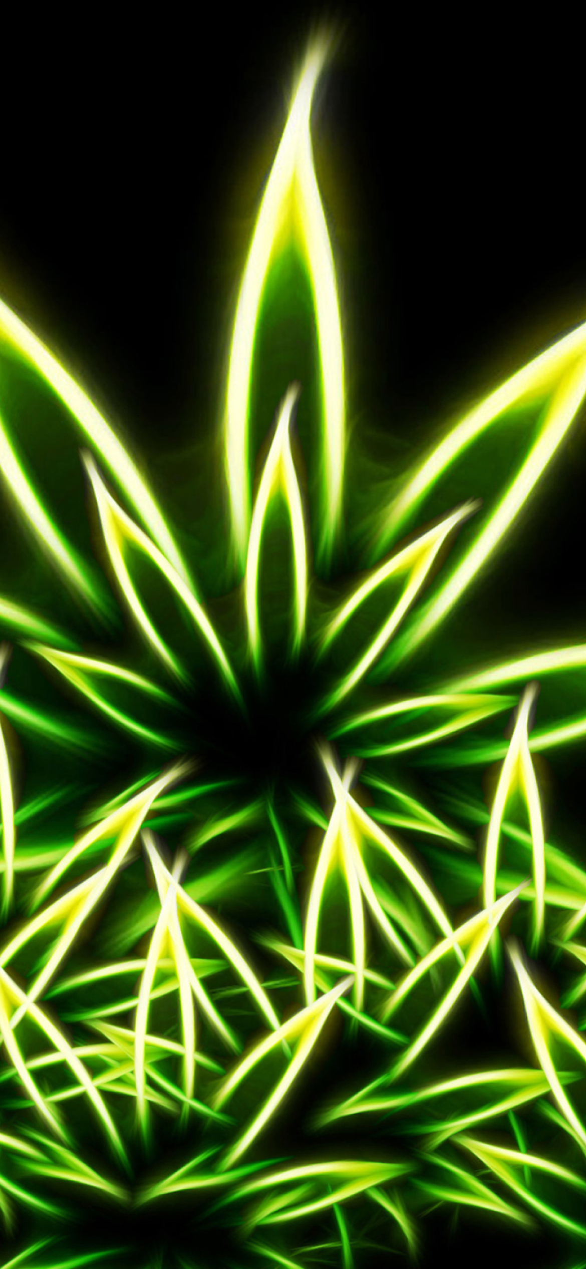 Screenshot №1 pro téma Marijuana 1170x2532