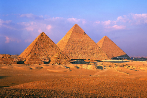 Das The Great Pyramid Wallpaper 480x320