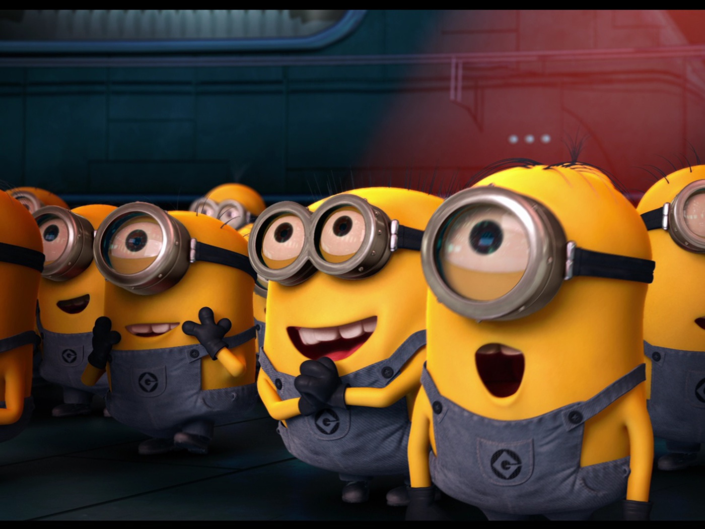 Обои Minions 1400x1050