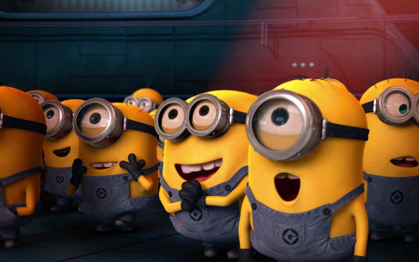 Das Minions Wallpaper 1440x900