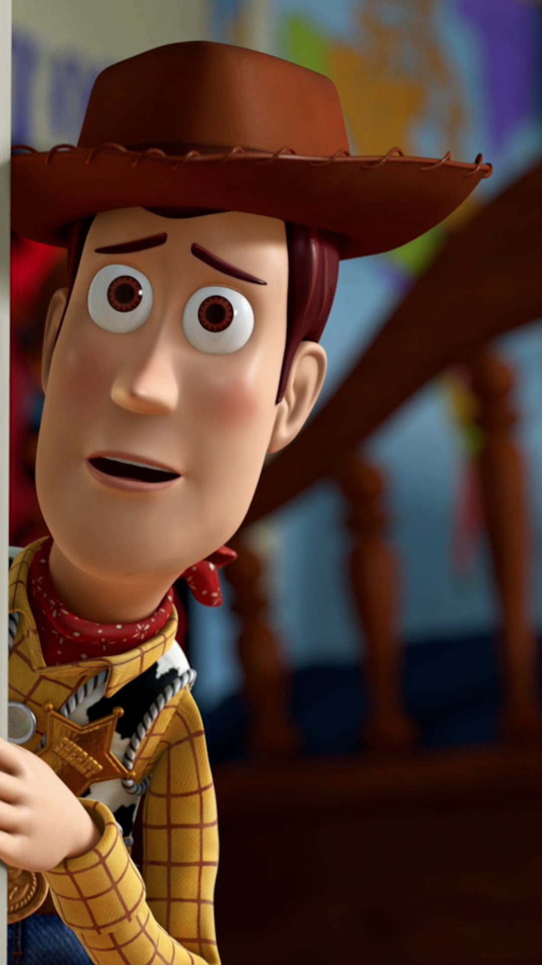 Обои Toy Story - Woody 1080x1920