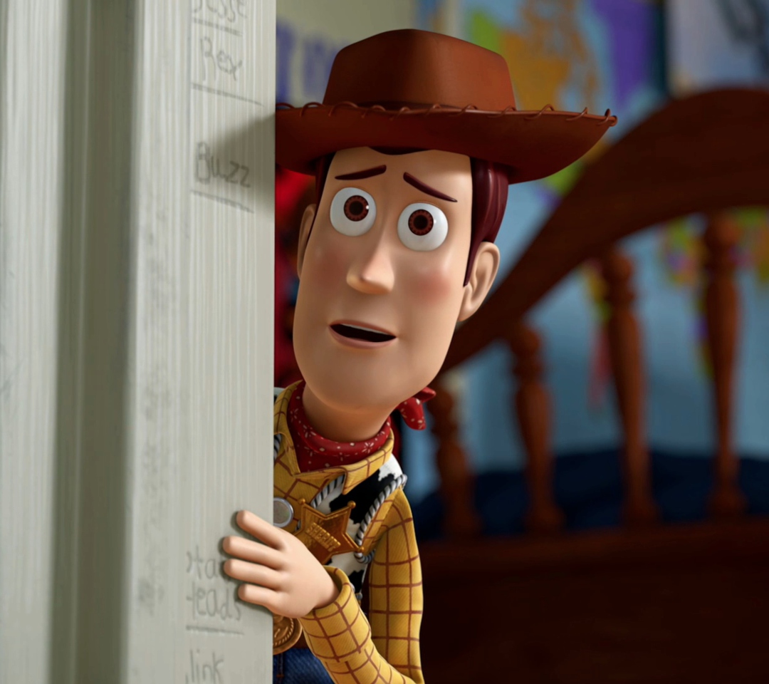 Обои Toy Story - Woody 1080x960