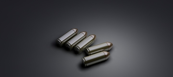 Bullets wallpaper 720x320
